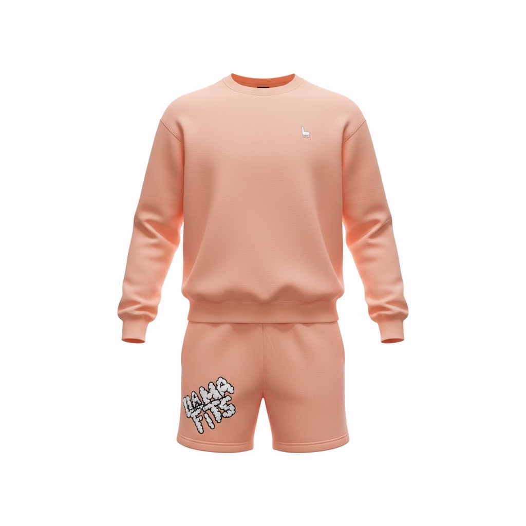 Famous Crewneck & Shorts - Llama Fits LLC