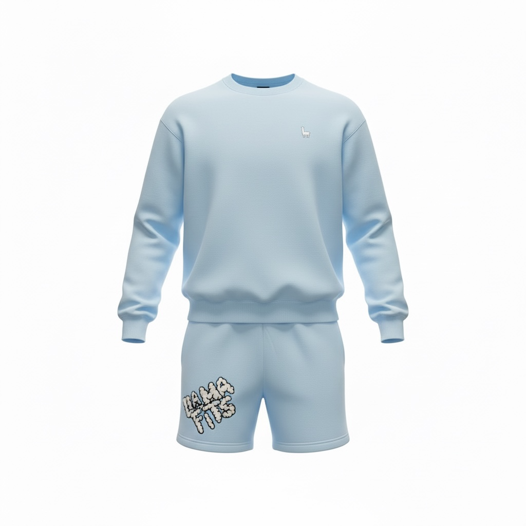 Famous Crewneck & Shorts - Llama Fits LLC