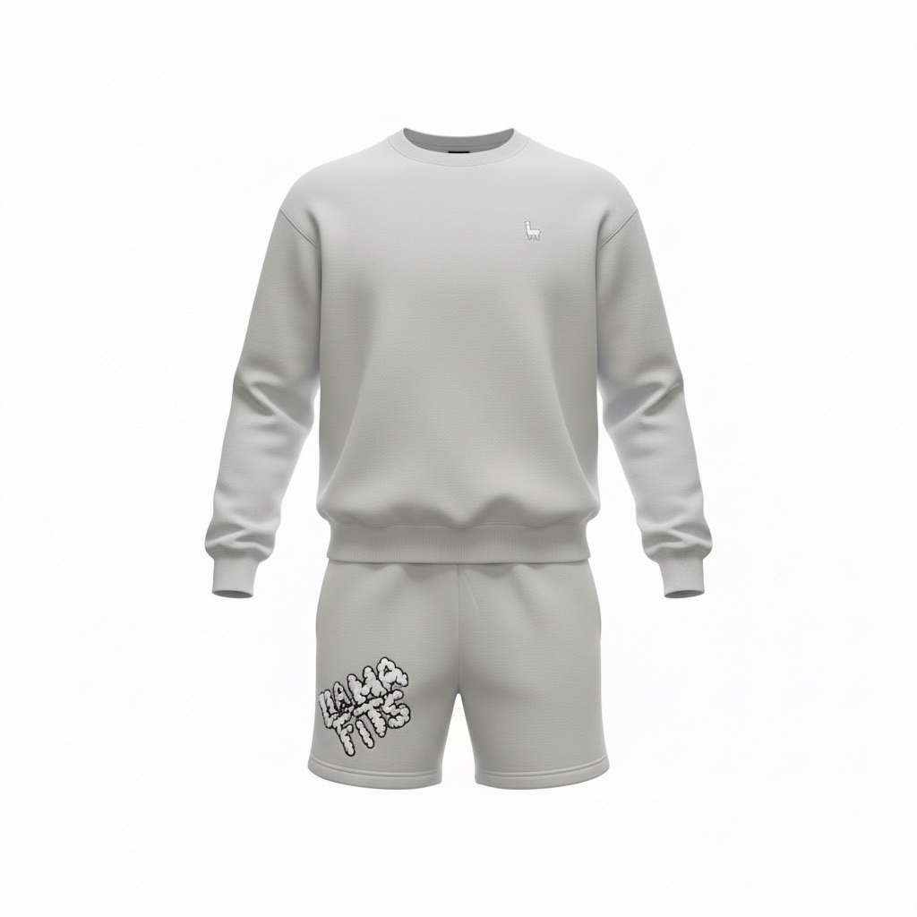 Famous Crewneck & Shorts - Llama Fits LLC