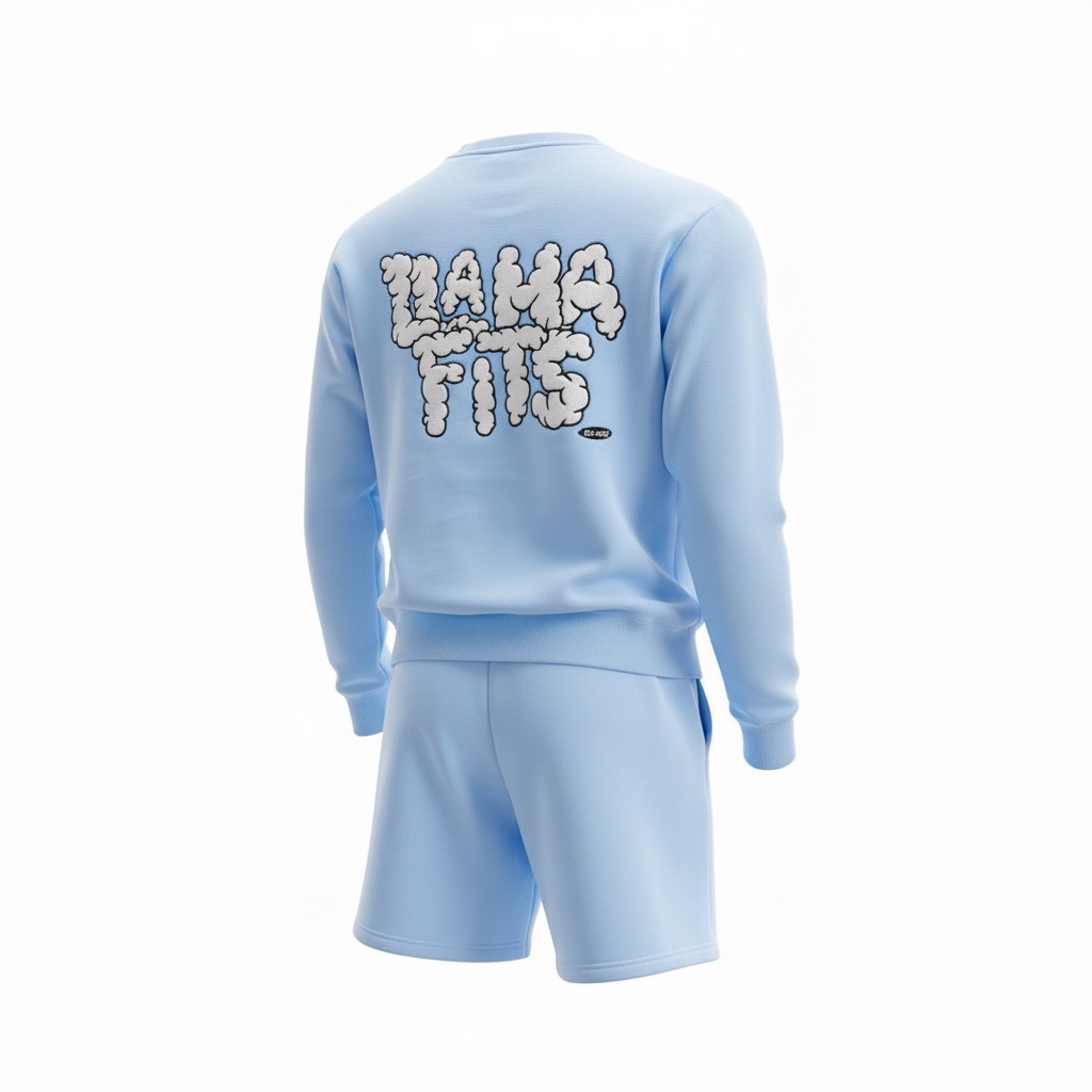 Famous Crewneck & Shorts - Llama Fits LLC