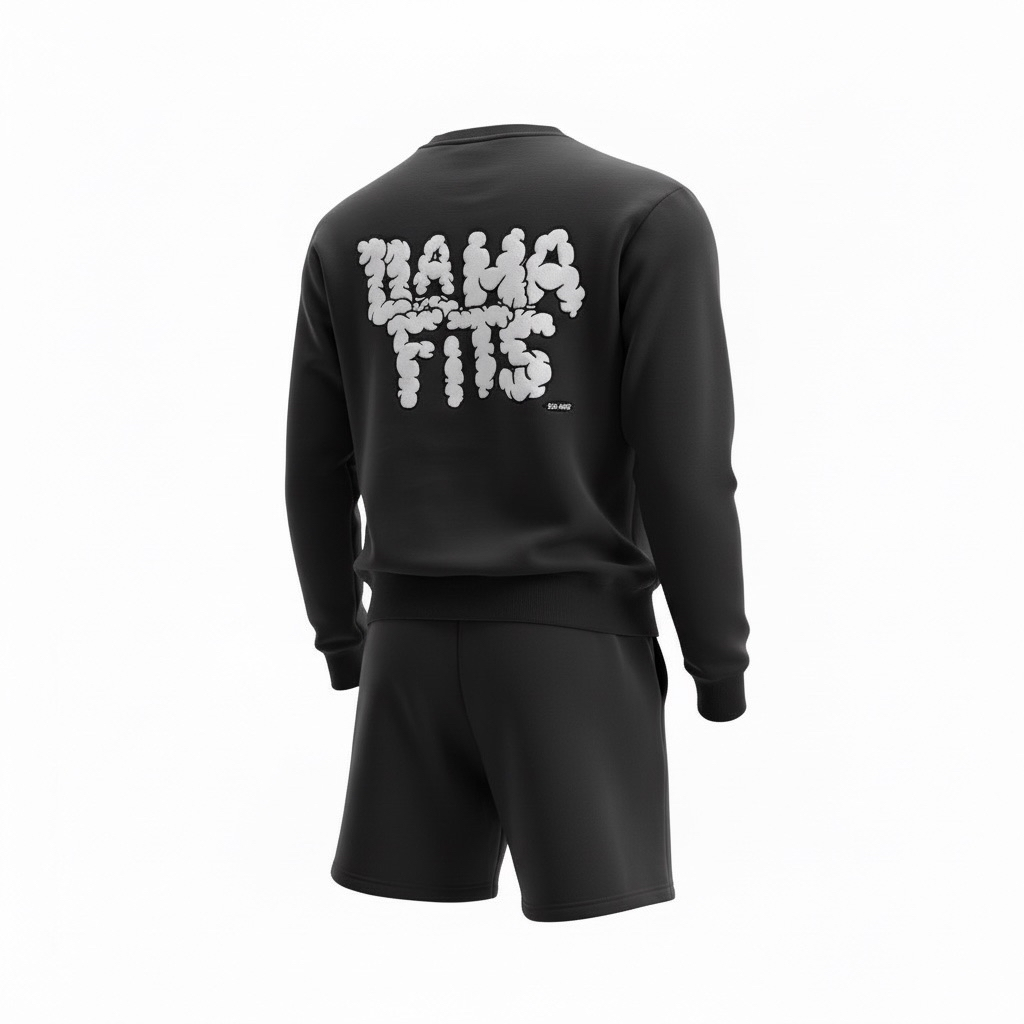 Famous Crewneck & Shorts - Llama Fits LLC